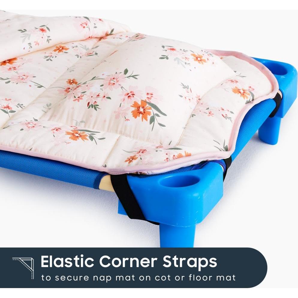 Esterilla de Siesta Algodón Despertar en Nube Rosa 132x56 cm