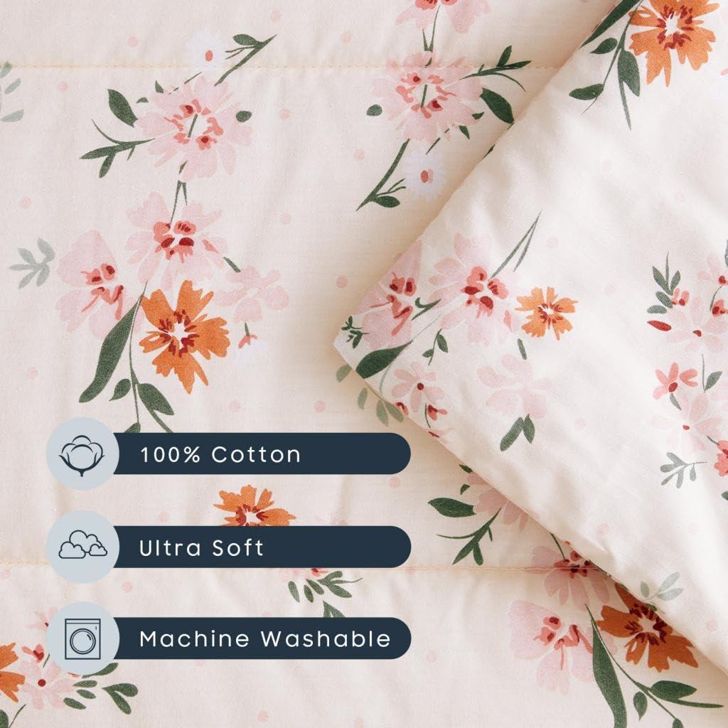 Esterilla de Siesta Algodón Despertar en Nube Rosa 132x56 cm