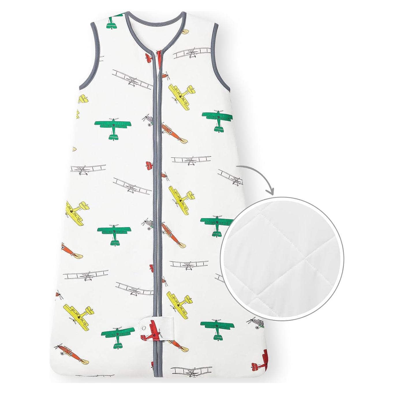 Saco de Sueño TotAha 1.0 TOG para Bebé 0-3 Meses Gris