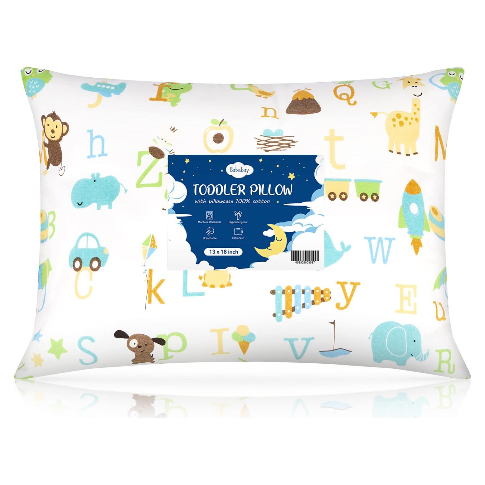 Almohada Infantil Babebay 33x46 cm Lavable Algodón Suave