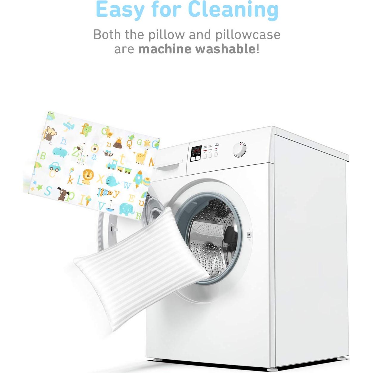 Almohada Infantil Babebay 33x46 cm Lavable Algodón Suave