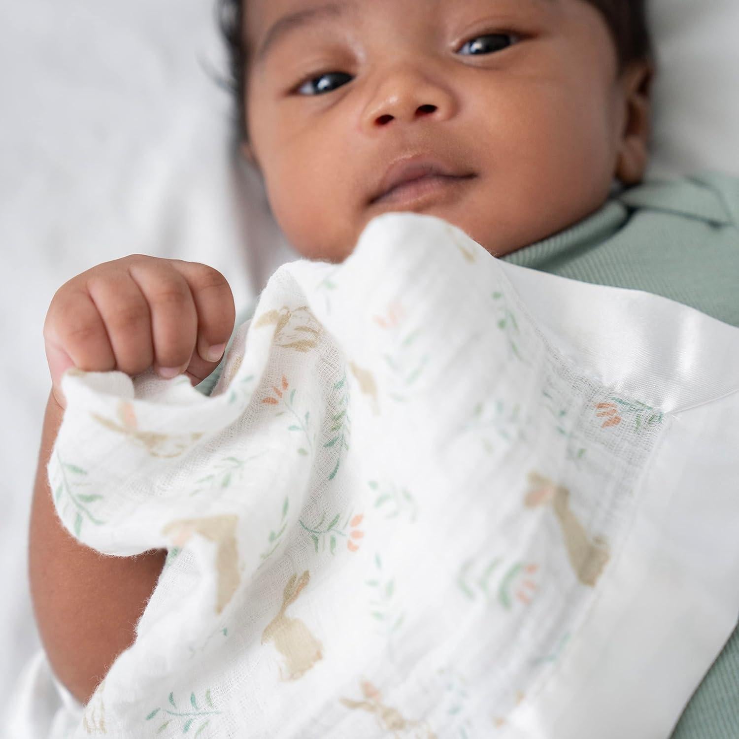 Mantas de Seguridad Aden + Anais 100% Muselina 2 Piezas Conejitos