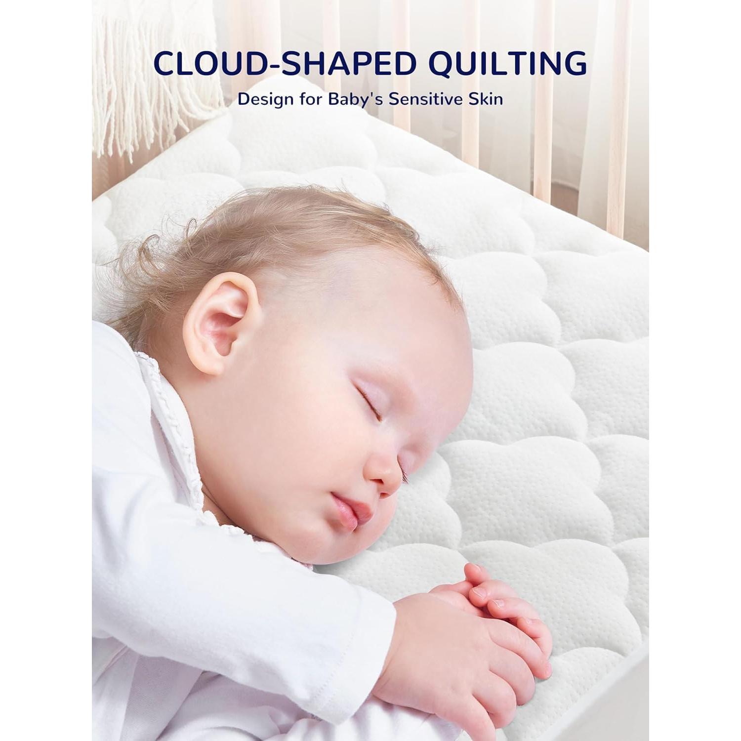 Protector de Colchón Impermeable SLEEP ZONE 71x132cm Blanco