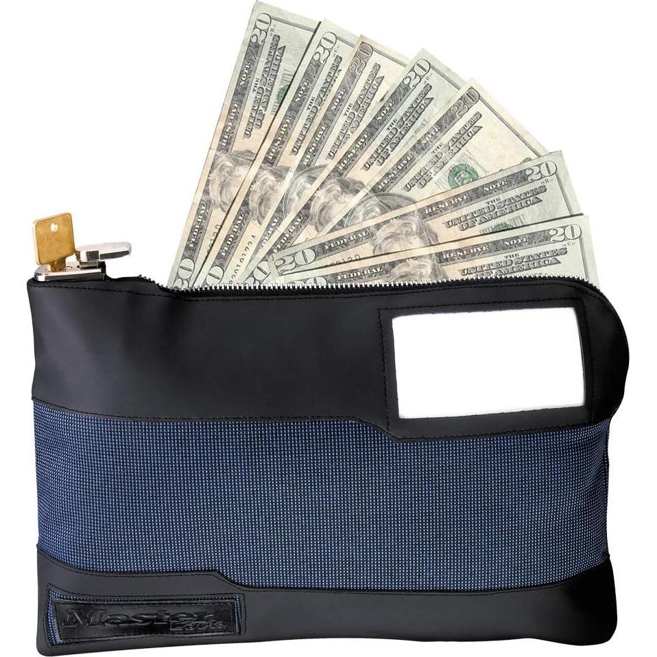 Bolsa de Dinero Master Lock 7120D con Cerradura y Cremallera