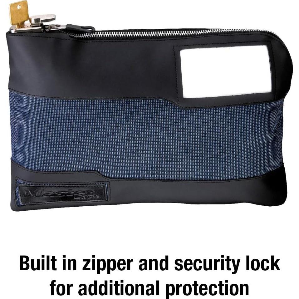 Bolsa de Dinero Master Lock 7120D con Cerradura y Cremallera