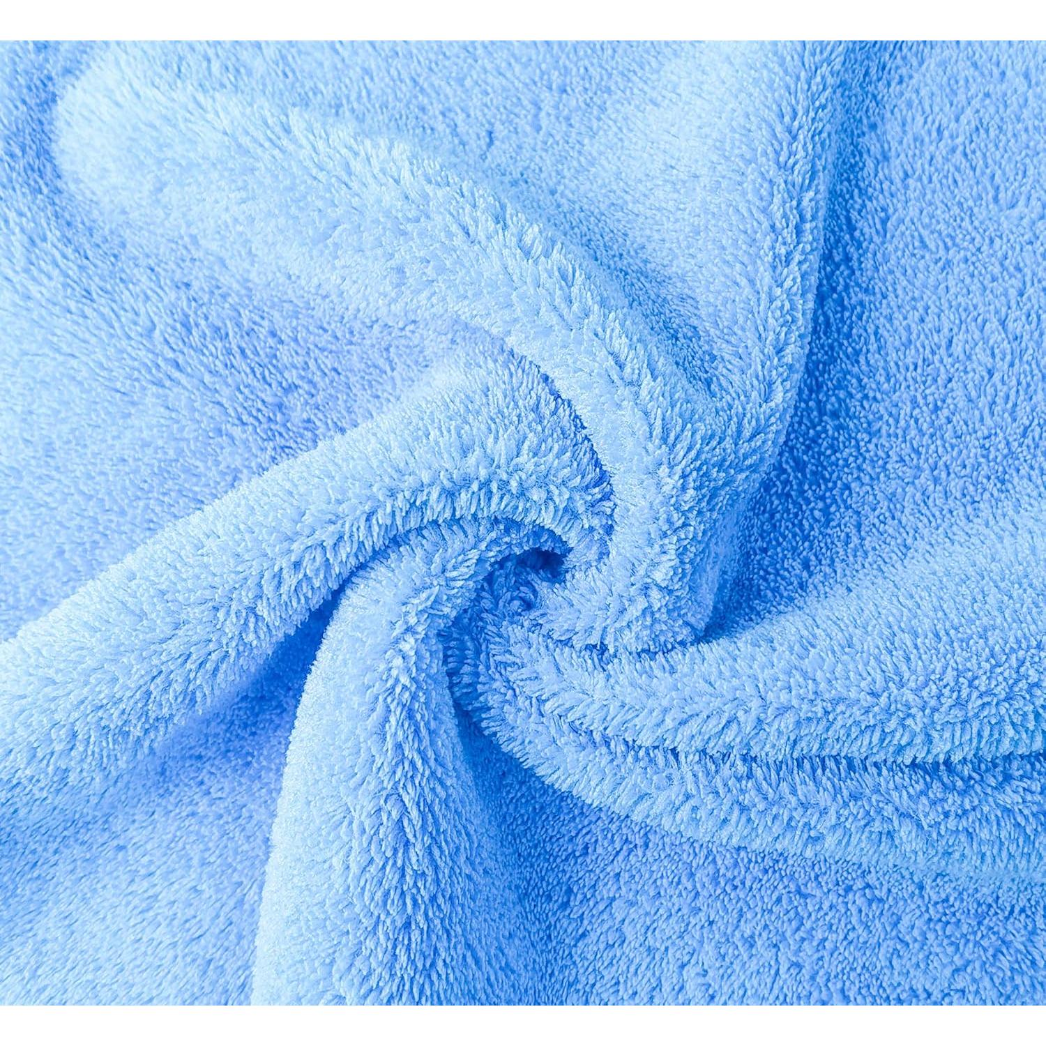 Paños de Baño para Bebés Kyapoo 12 Unidades Microfibra Azul