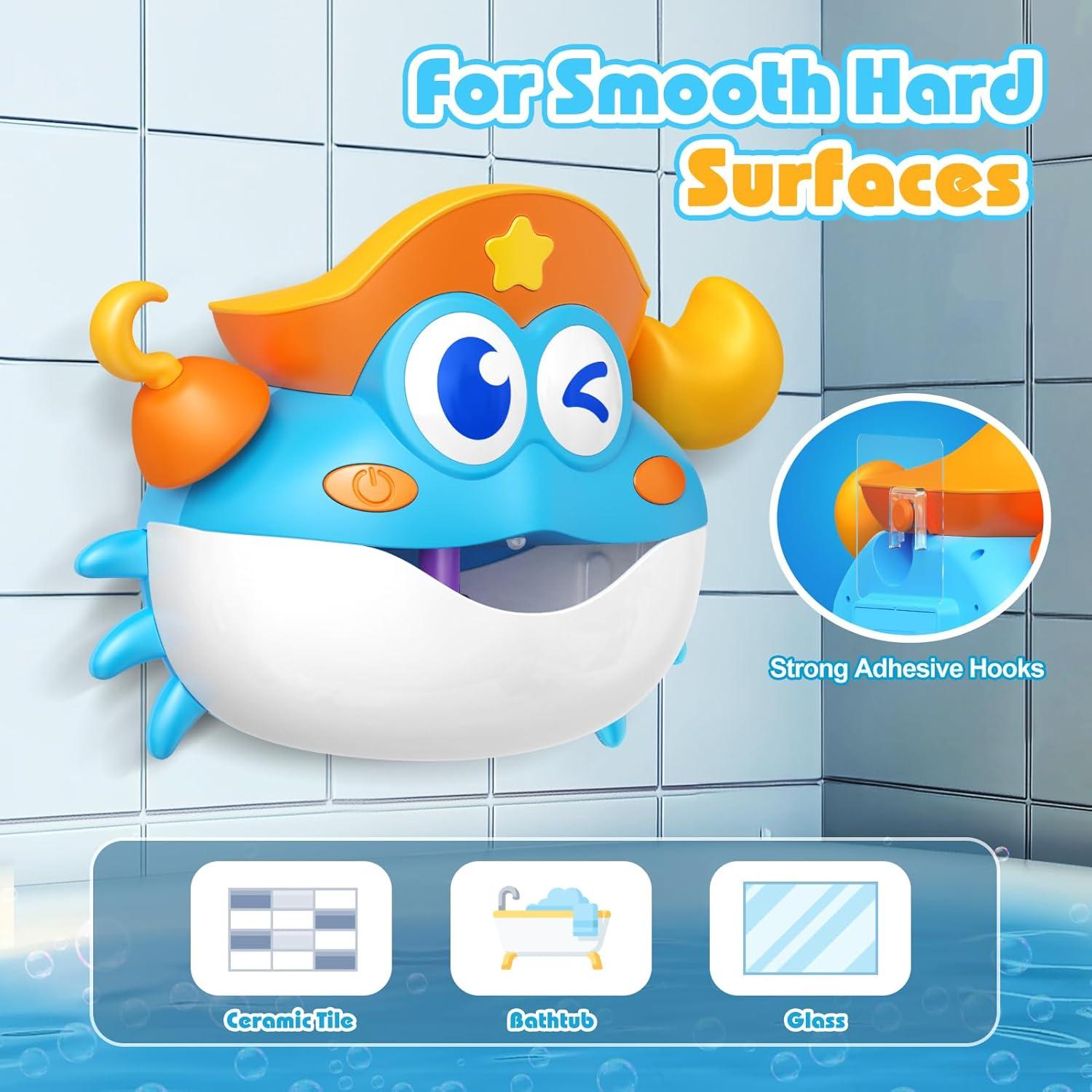 Máquina de Burbujas de Cangrejo Toyjolka con Luces LED