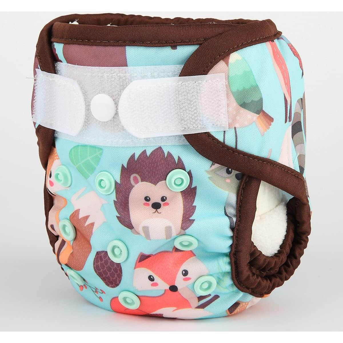 Cubierta de Pañal Recién Nacido Sigzagor PUL 2-5kg