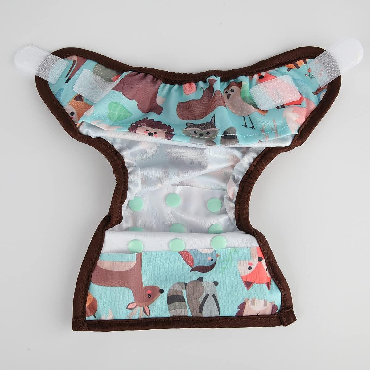 Cubierta de Pañal Recién Nacido Sigzagor PUL 2-5kg