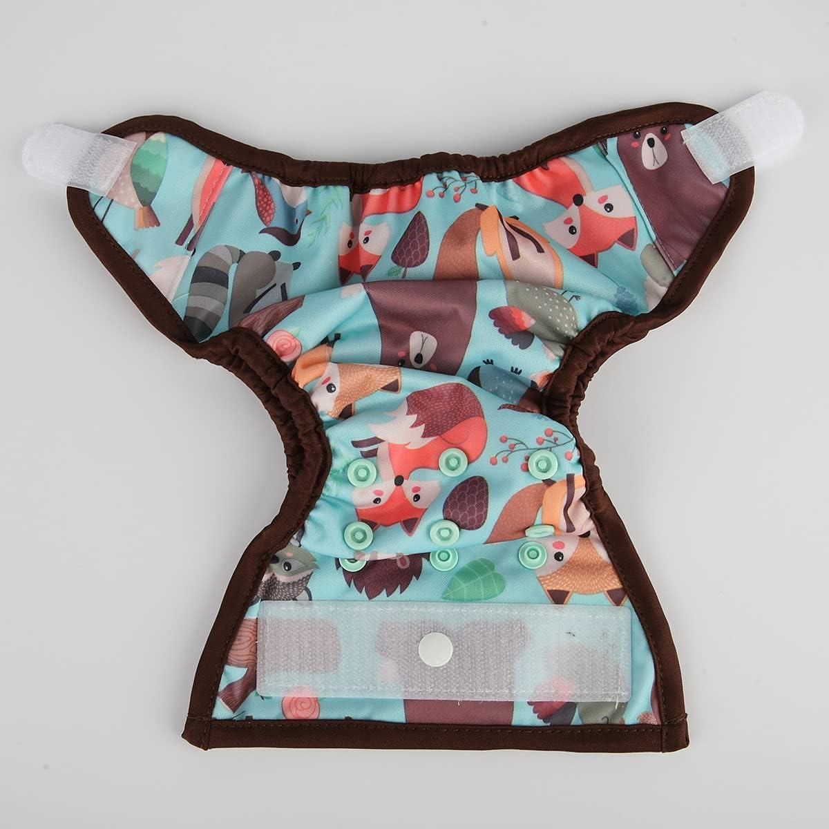 Cubierta de Pañal Recién Nacido Sigzagor PUL 2-5kg