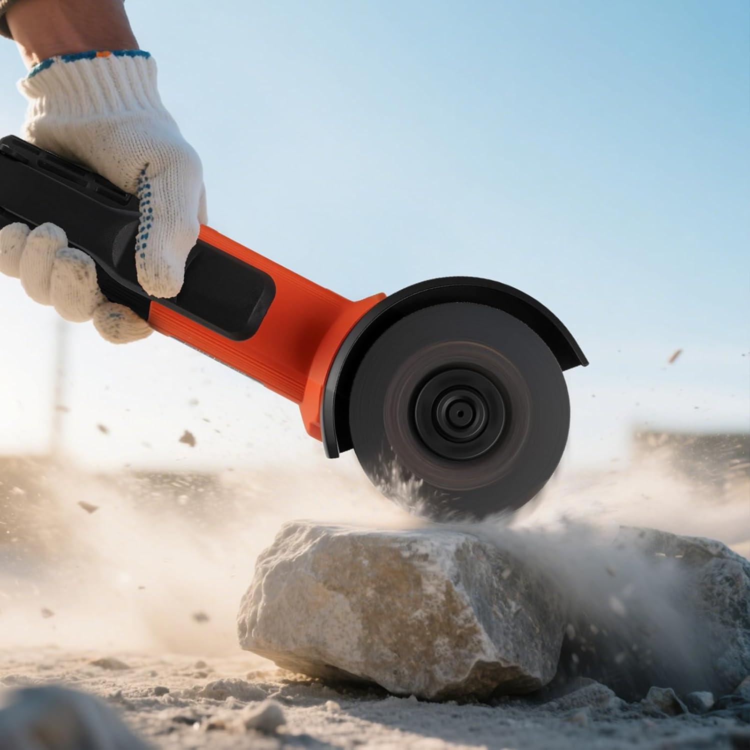 Amoladora Angular VEVOR 1000W 4.5" 12000RPM con Protector Ajustable