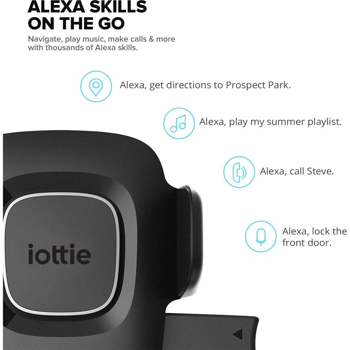 Soporte para Teléfono iOttie Easy One Touch Connect Pro - Manos Libres con Alexa