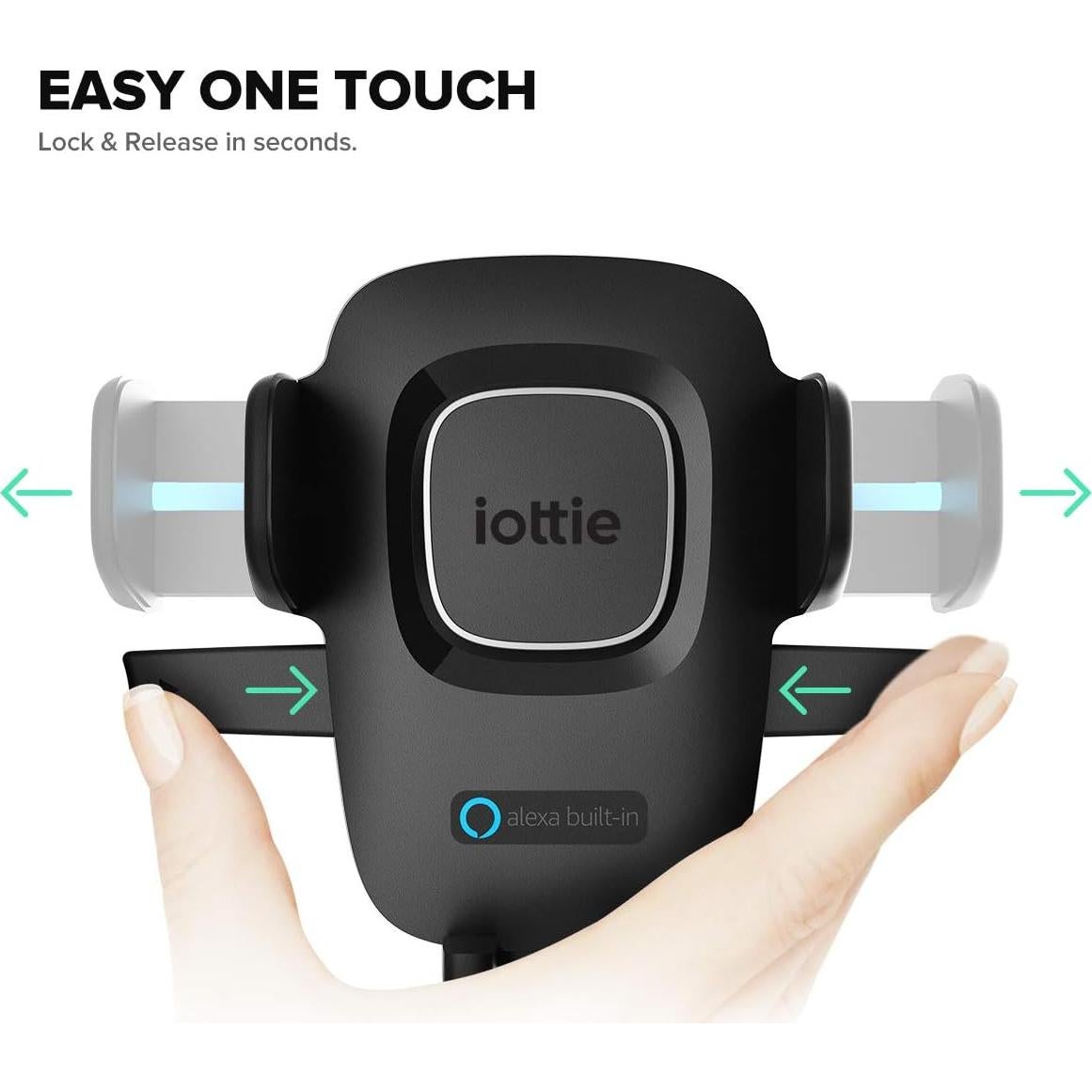 Soporte para Teléfono iOttie Easy One Touch Connect Pro - Manos Libres con Alexa