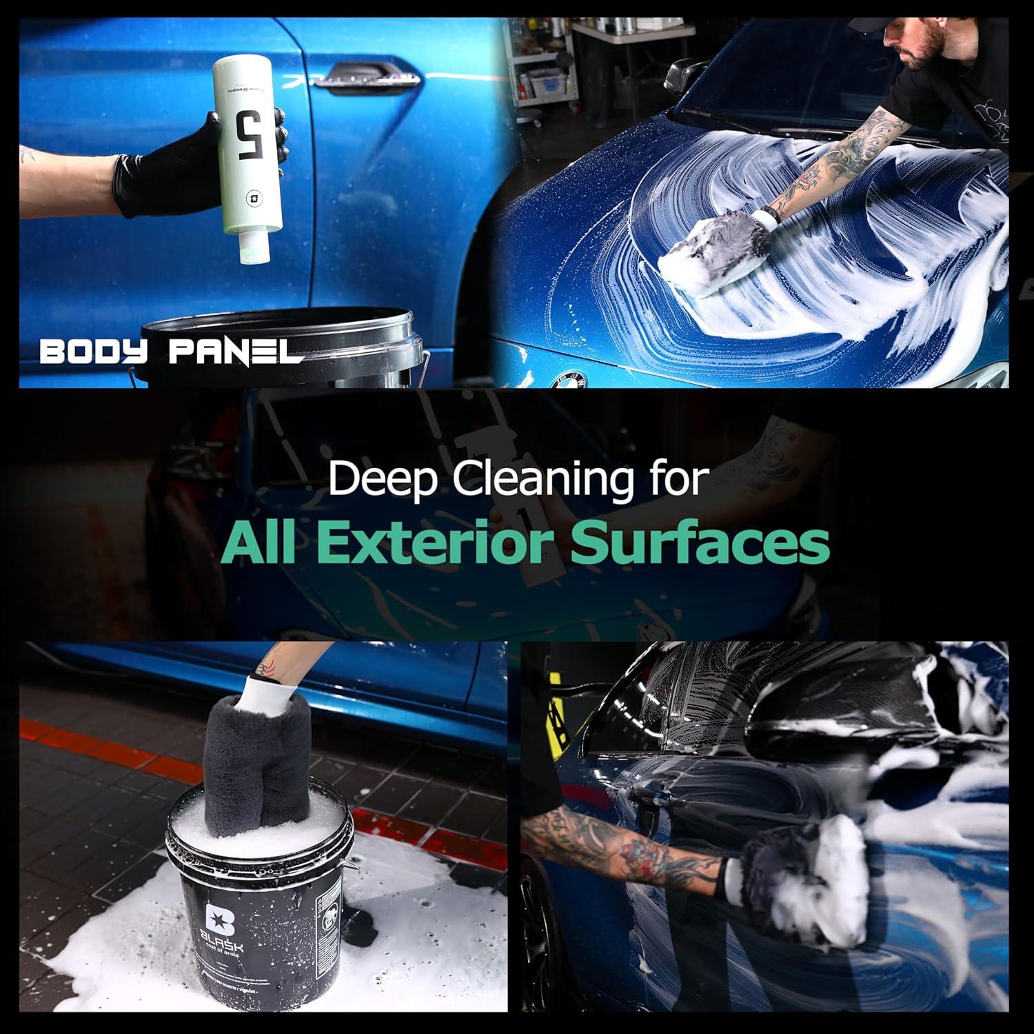 Jabón Concentrado para Lavado de Autos Blask 500 ml - Espuma Rica