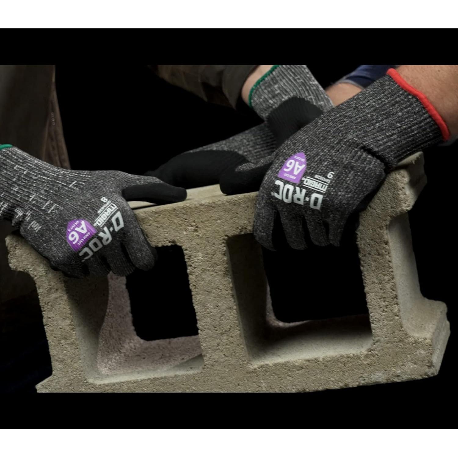 Guantes de Trabajo MAGID GPD820 A6 Resistentes a Cortes 6/XS