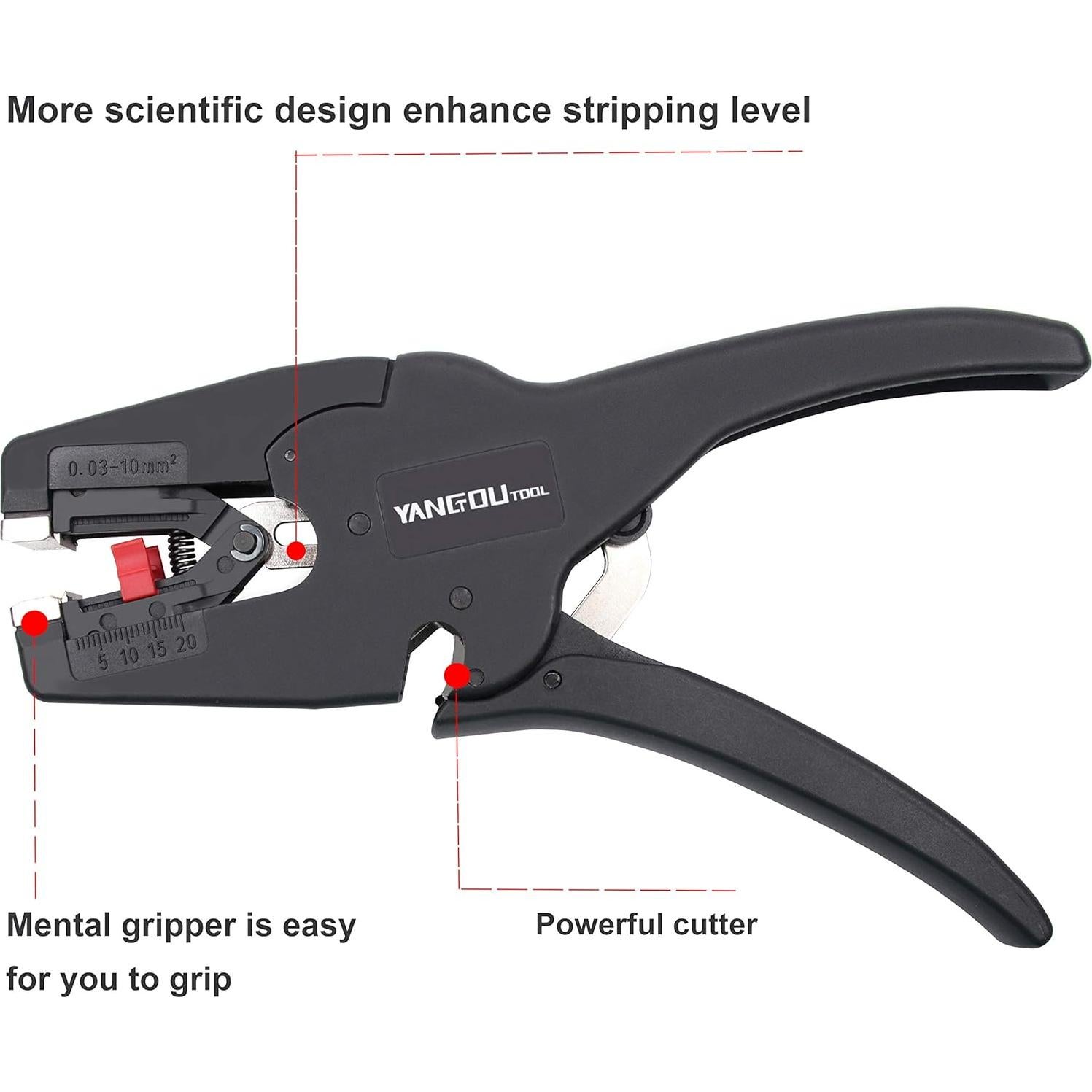 Destripador y Cortador Automático de Cables Yangoutool D3
