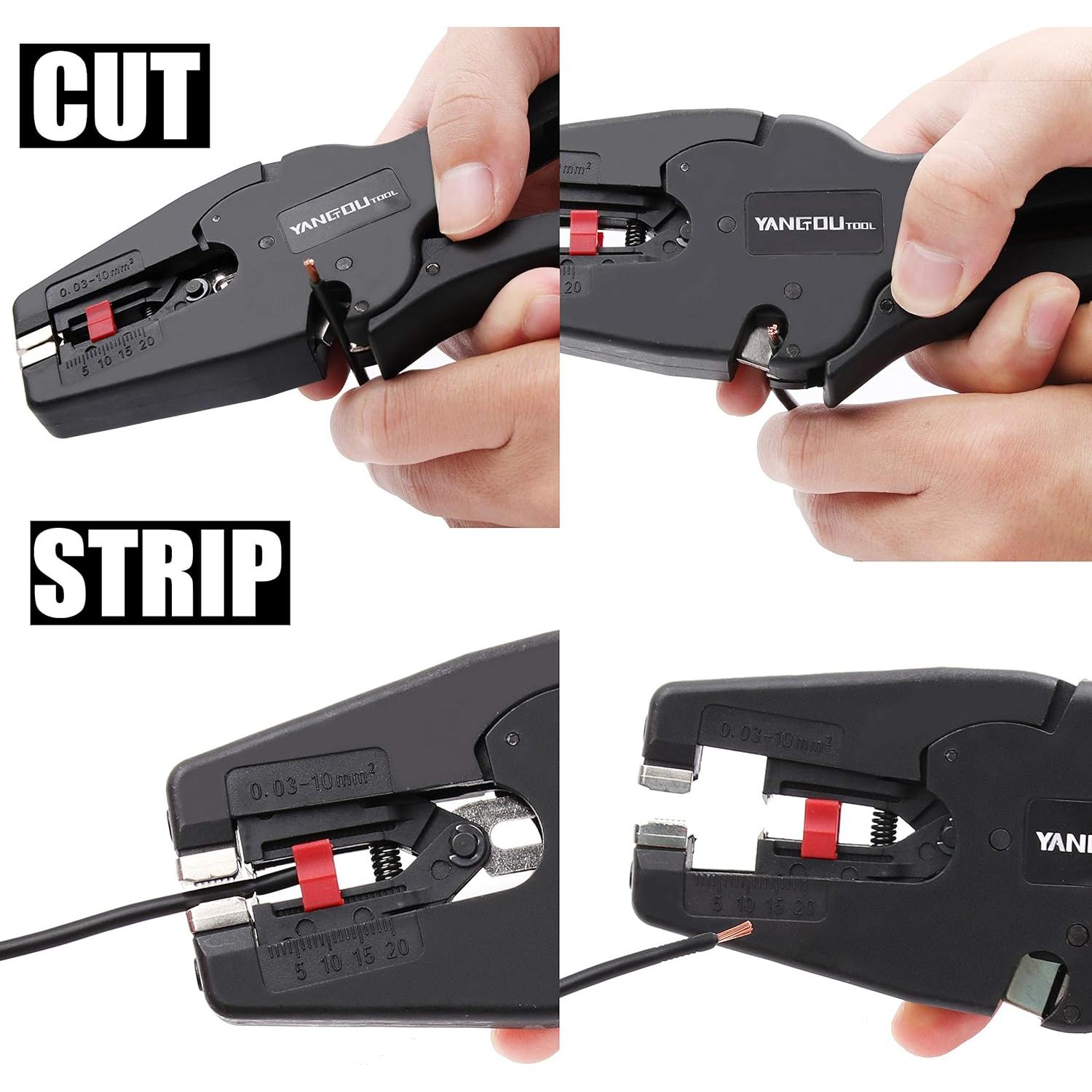 Destripador y Cortador Automático de Cables Yangoutool D3