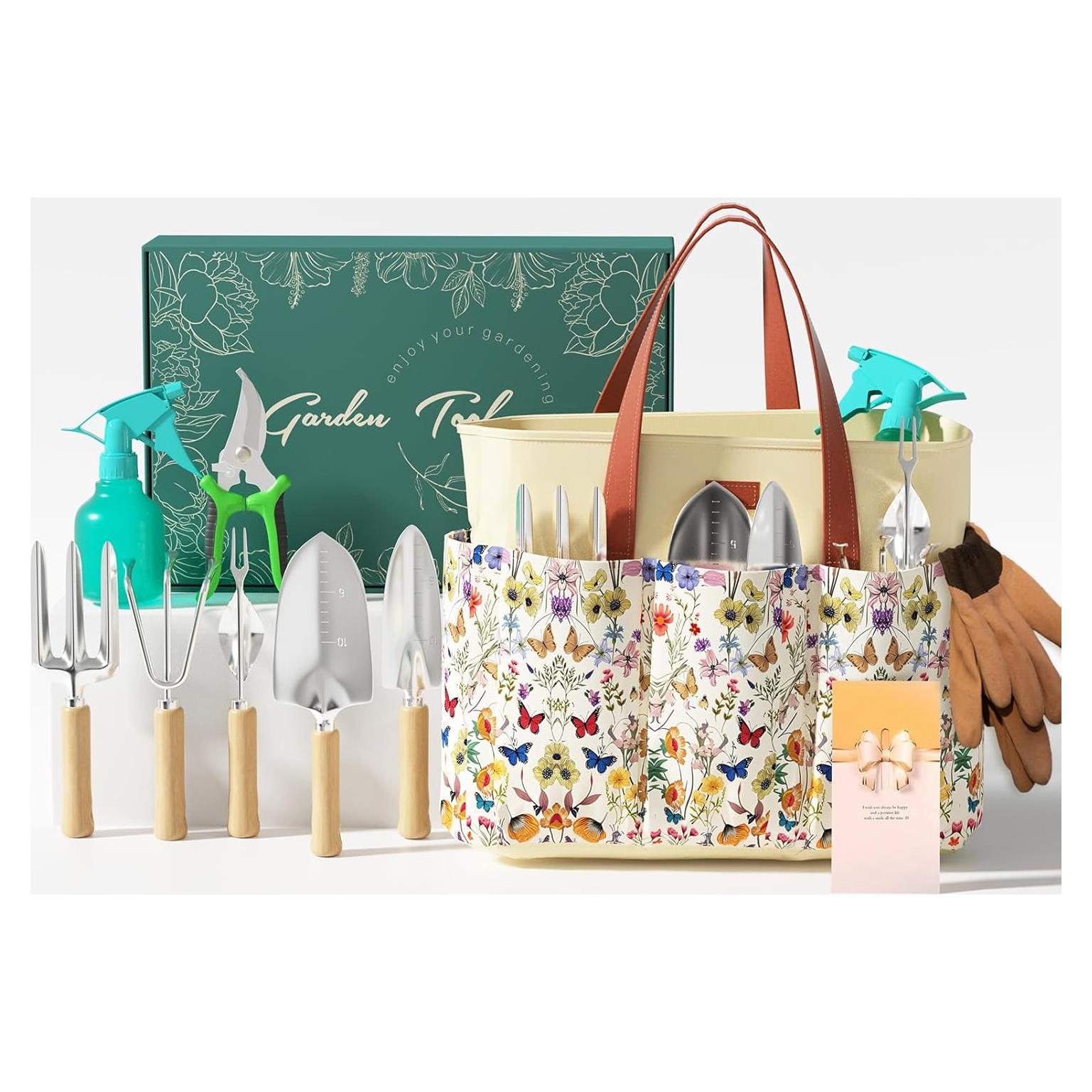 Conjunto de Herramientas de Jardinería VerdantVibes 9 Piezas