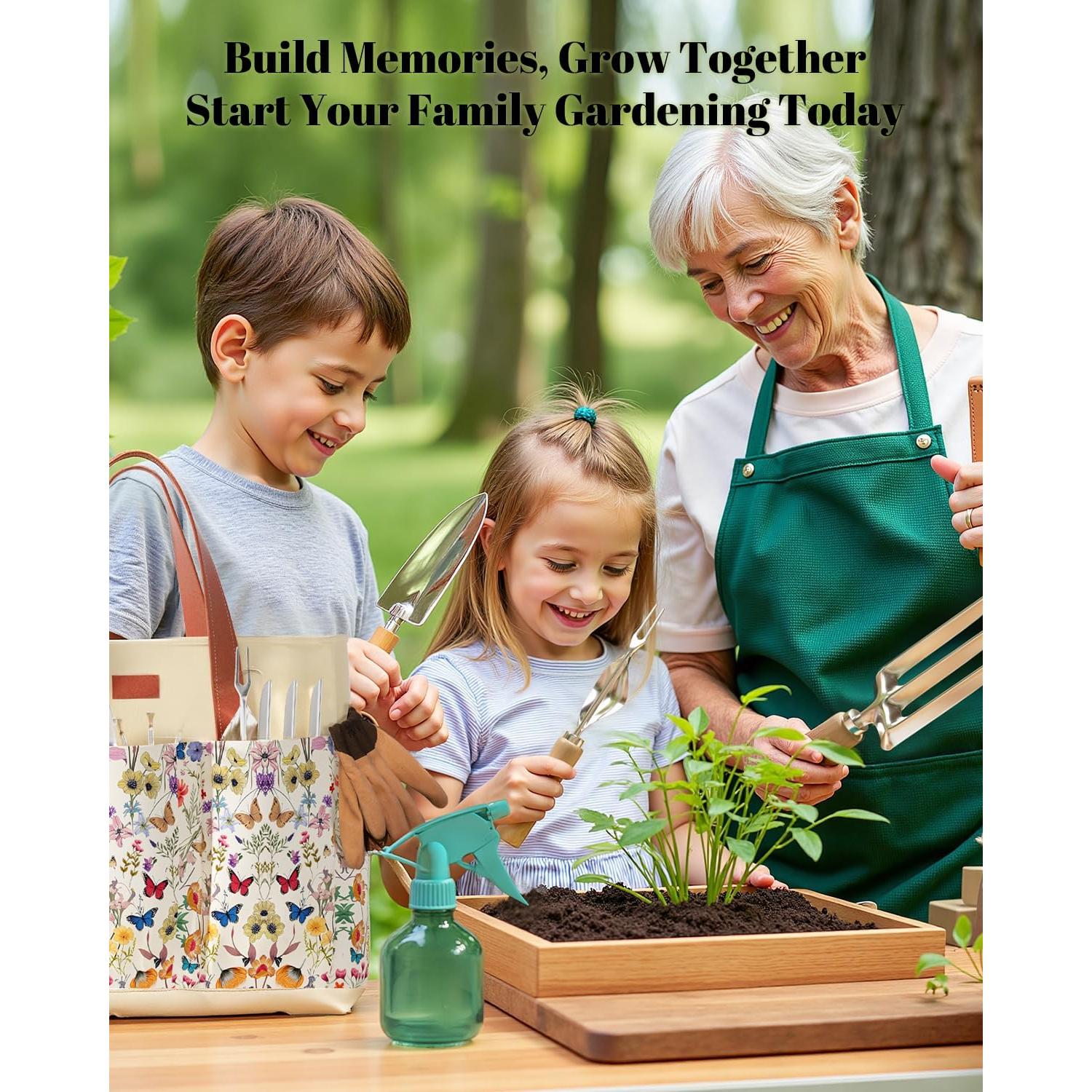 Conjunto de Herramientas de Jardinería VerdantVibes 9 Piezas