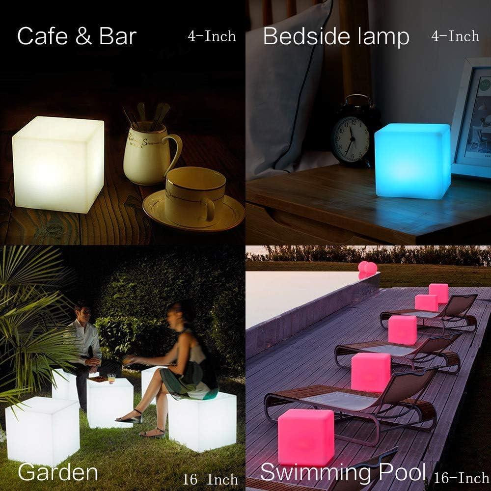 Lámpara de Noche LED Blueye 4 Pulgadas 16 Colores Control Remoto