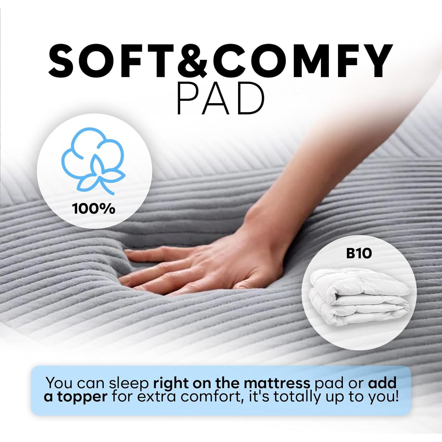 Sistema de Enfriamiento de Cama Adamson B10 Doble Algodón