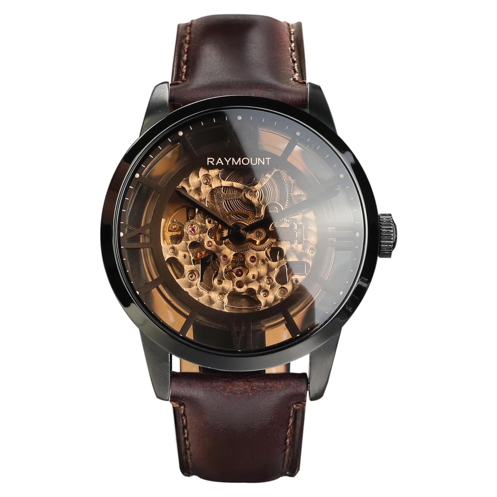 Reloj Automático Hombre FORSINING RM010-5 Esfera Esqueleto Cuero