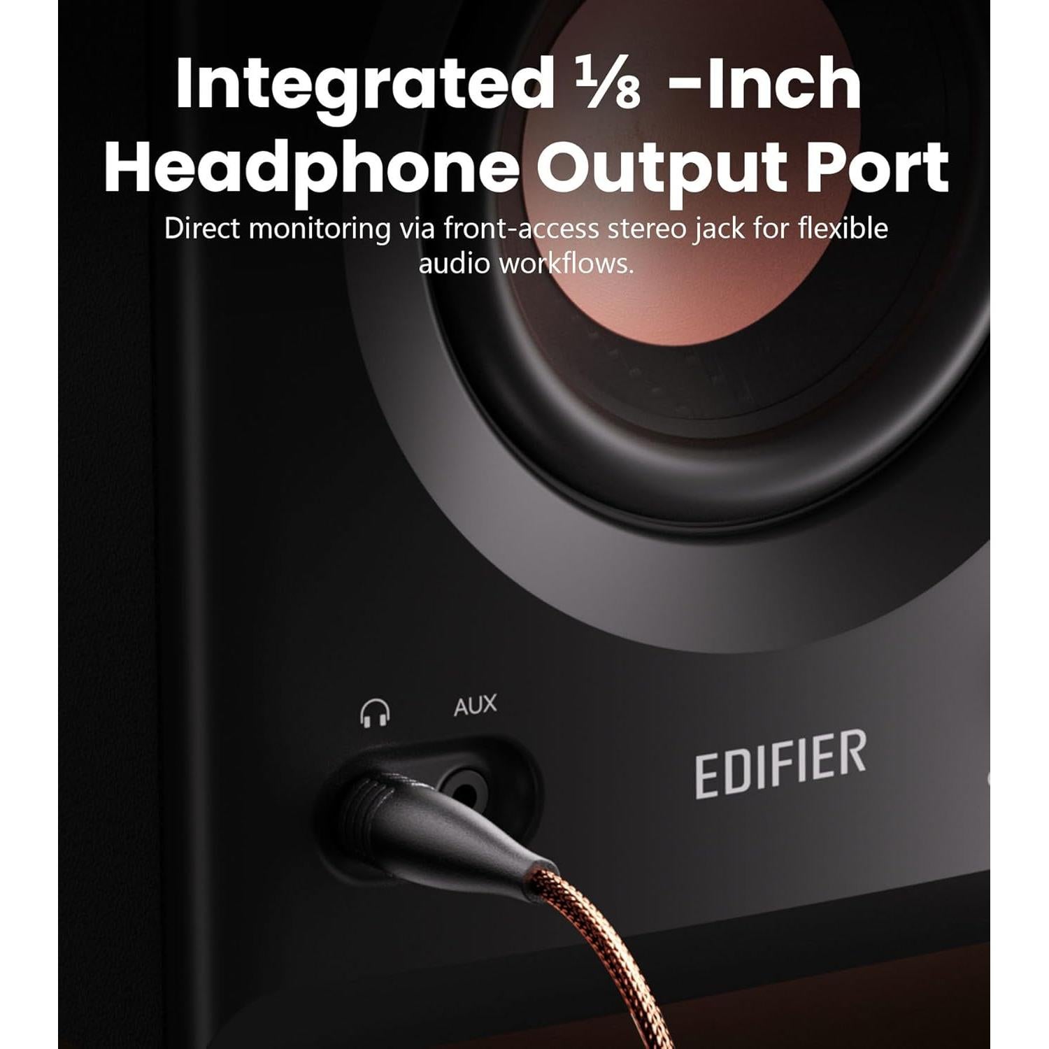 Altavoces Edifier MR5 2.0 Inalámbricos 110W Bluetooth Negro