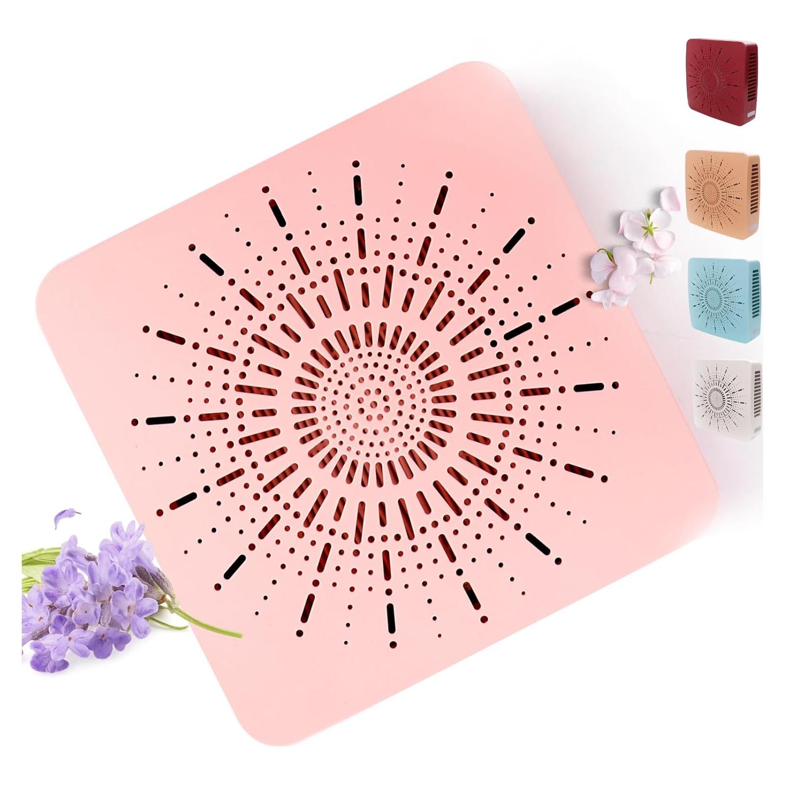 Purificador de Aire Mini Portátil HEPA USB-C Rosa Claro