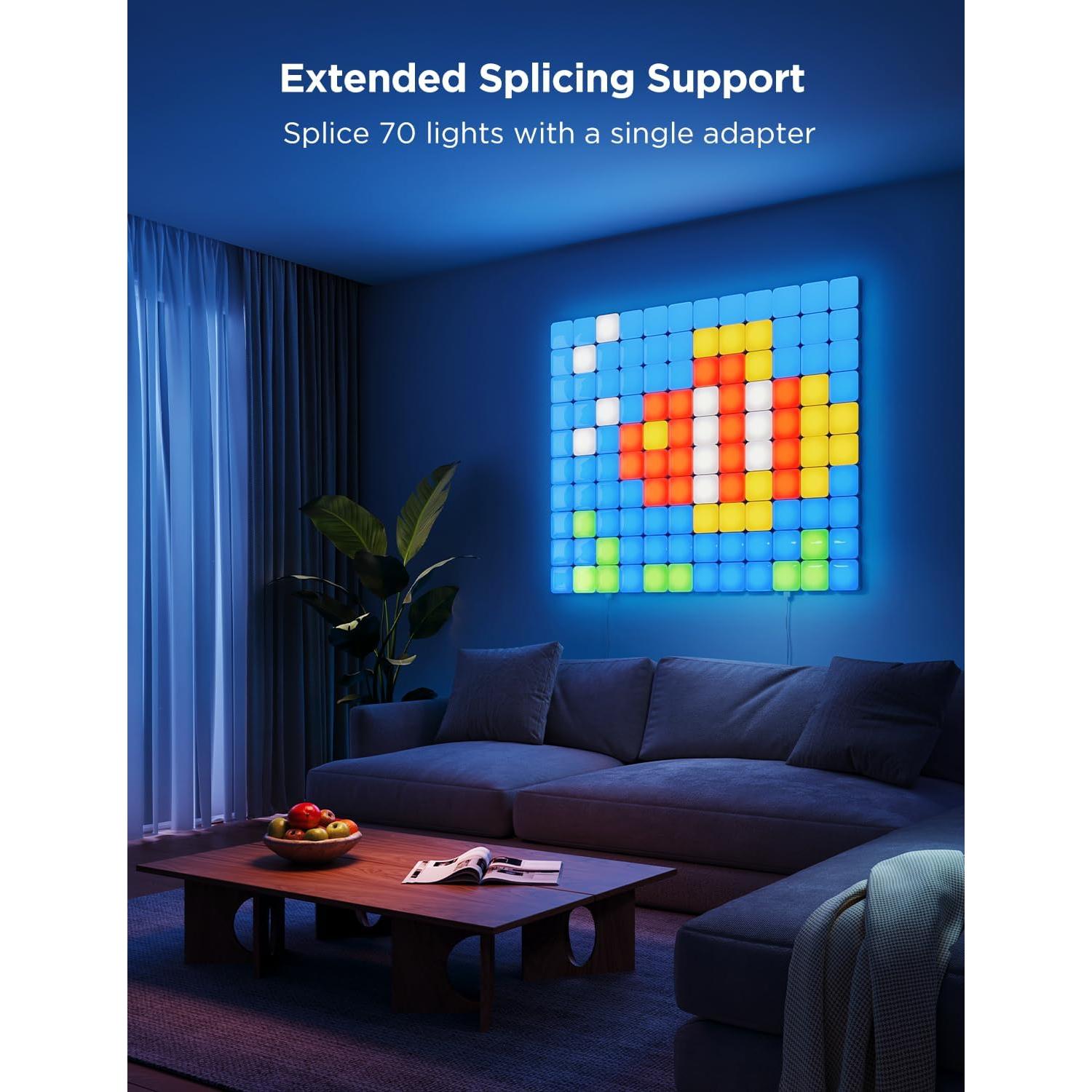 Paneles de Pared LED RGBIC Govee Mini 10 Pcs Luz Inteligente