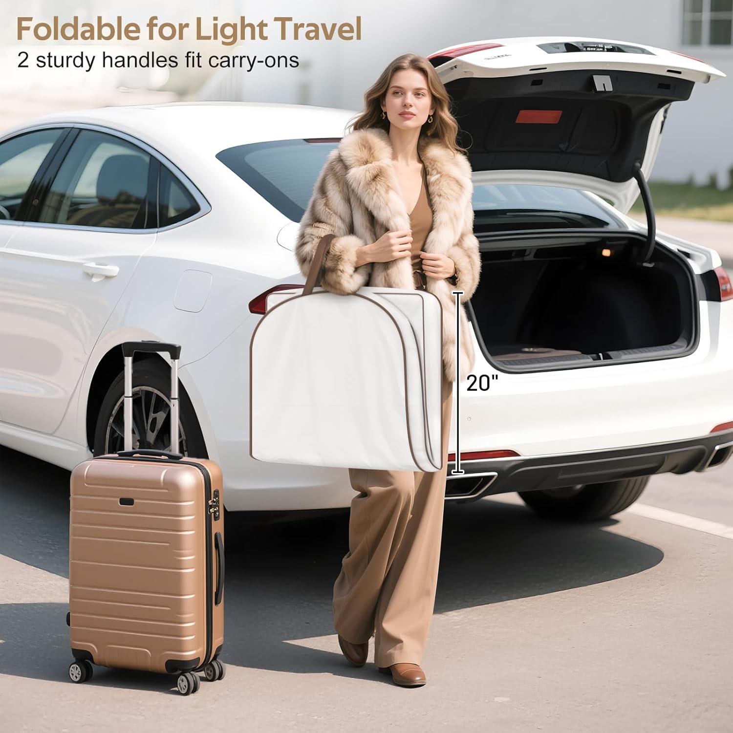 Bolsa de Ropa Colgada MISSLO 40" Algodón Transpirable