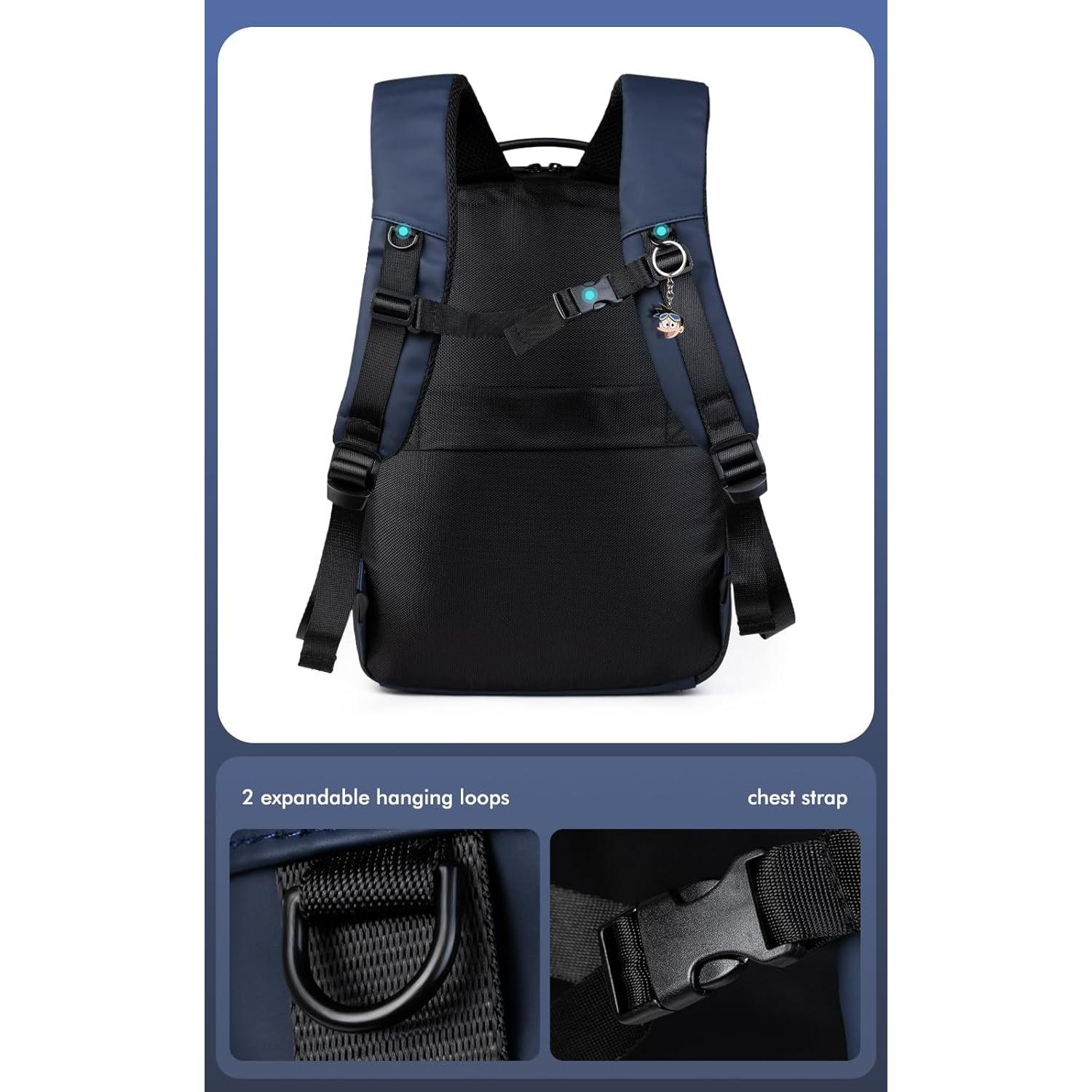 Mochila Gelrova LuminaPack X1 LED Antirrobo 15.6" Negra