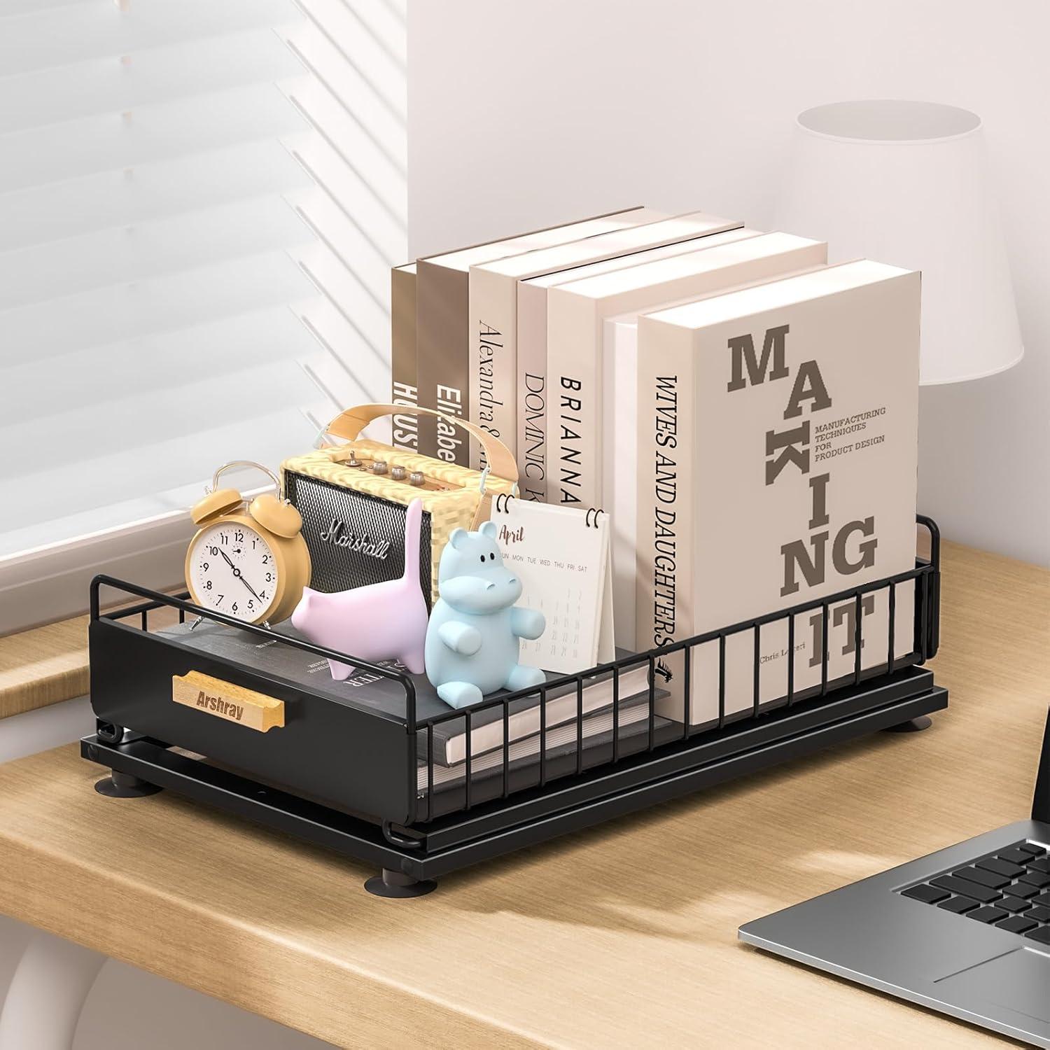 Organizador Bajo Fregadero Arshray Negro 36x25.7x9.5 cm