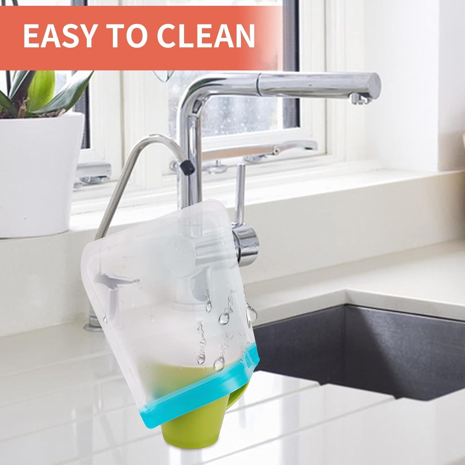 Bolsas de Almacenamiento Reutilizables ENLOY 12 Piezas 7.57L