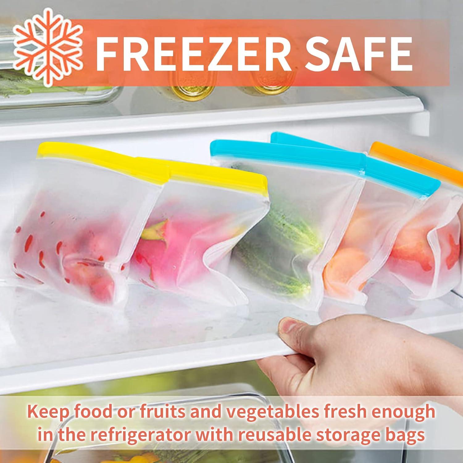 Bolsas de Almacenamiento Reutilizables ENLOY 12 Piezas 7.57L