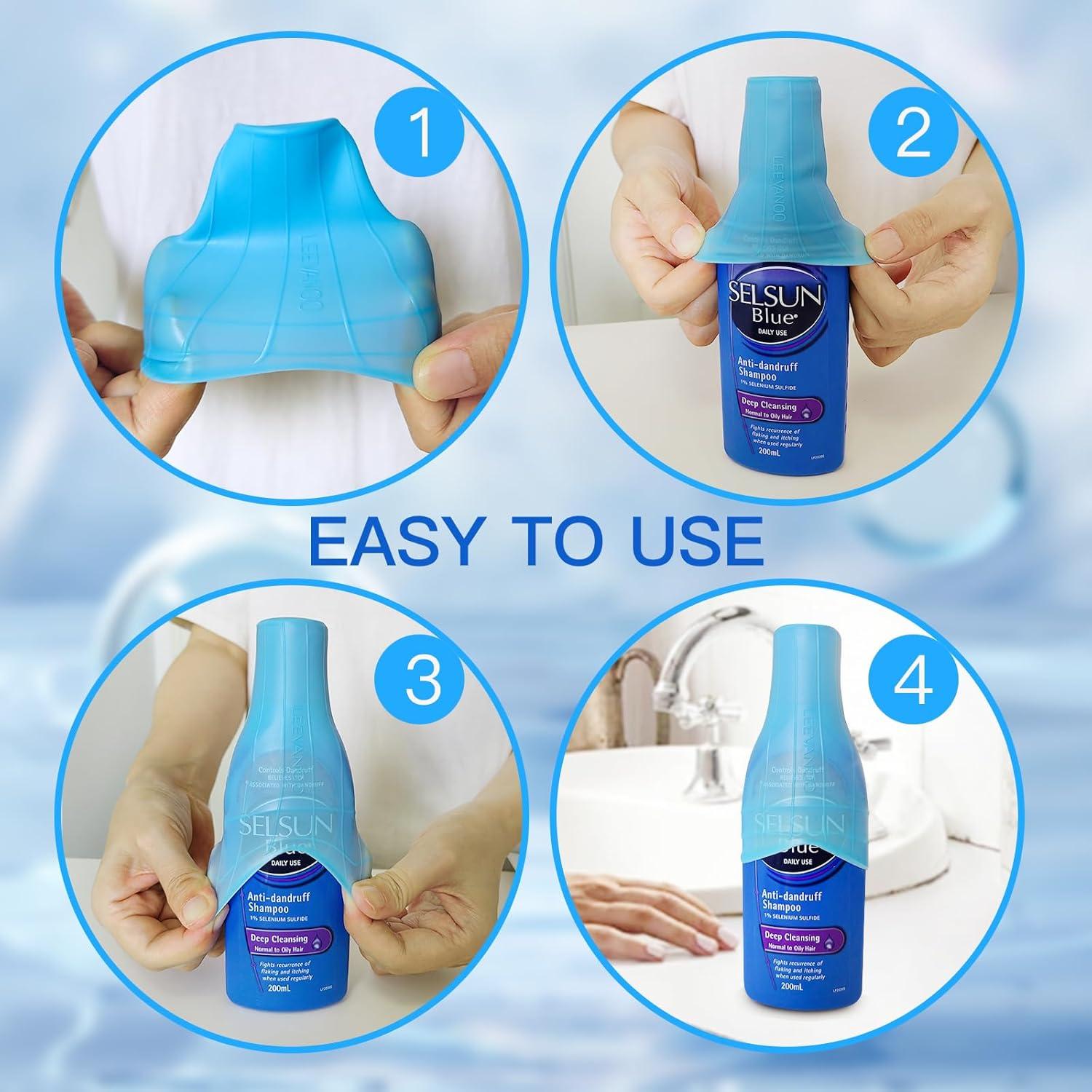 Mangas de Silicona LEEVANOO 8 PCS para Artículos de Tocador