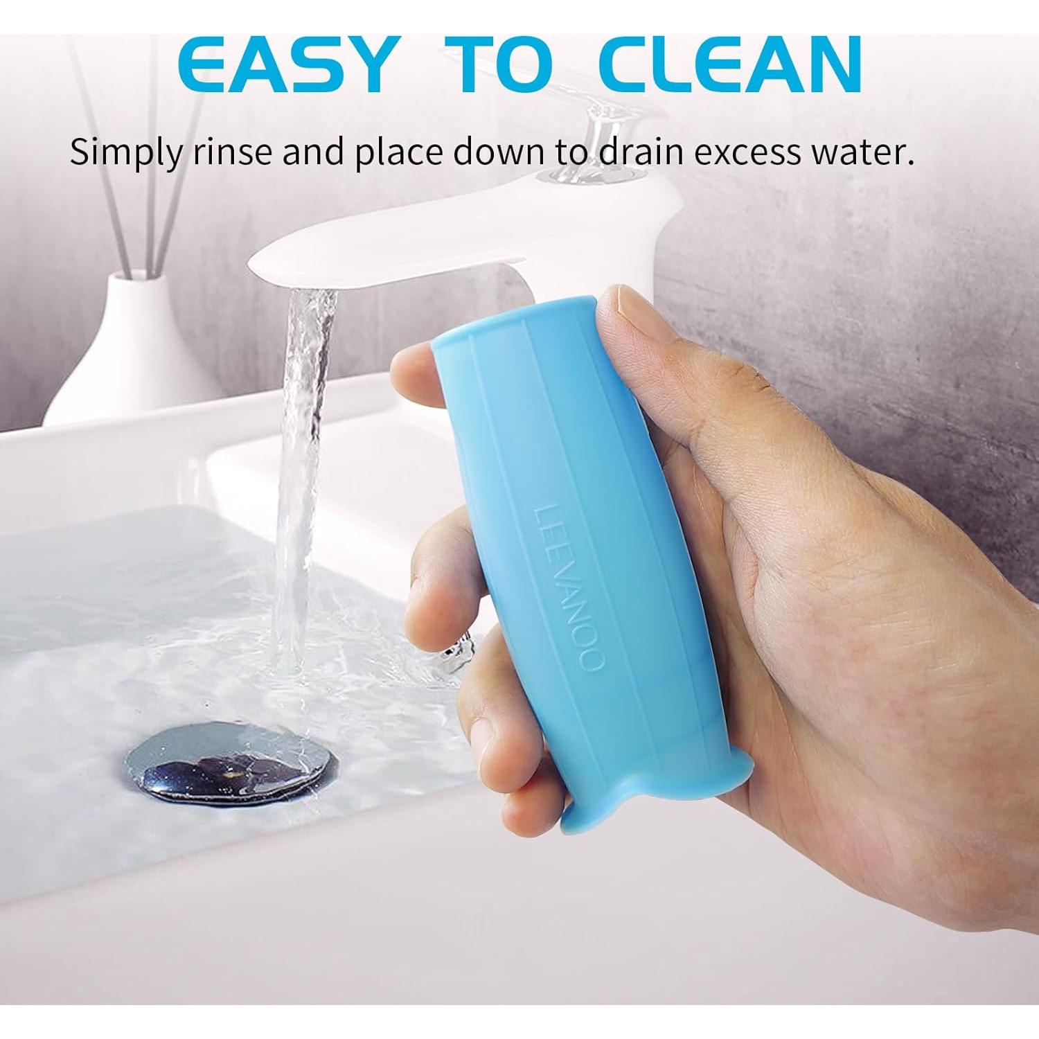 Mangas de Silicona LEEVANOO 8 PCS para Artículos de Tocador