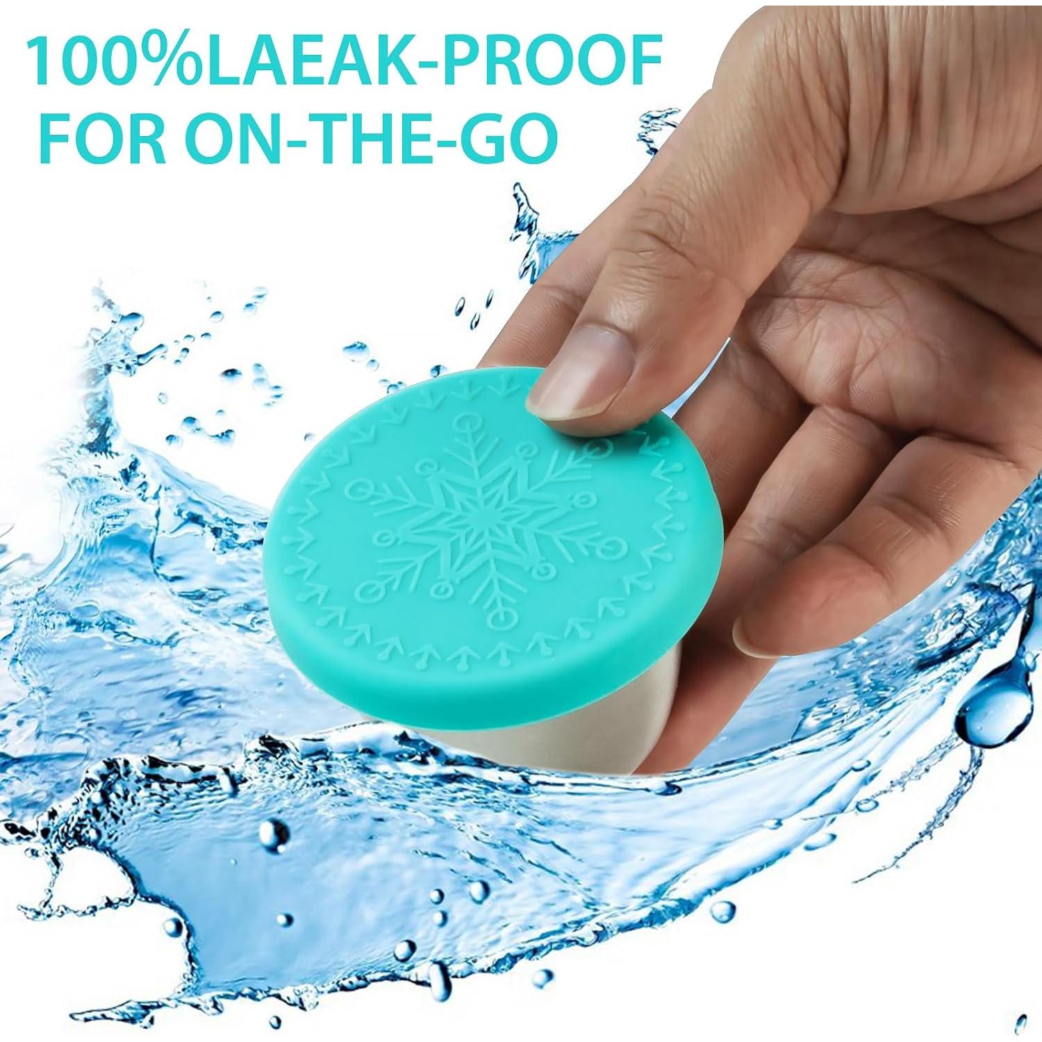 Contenedor de Acero Inoxidable Freshmage 6 Piezas 70ml a Prueba de Fugas