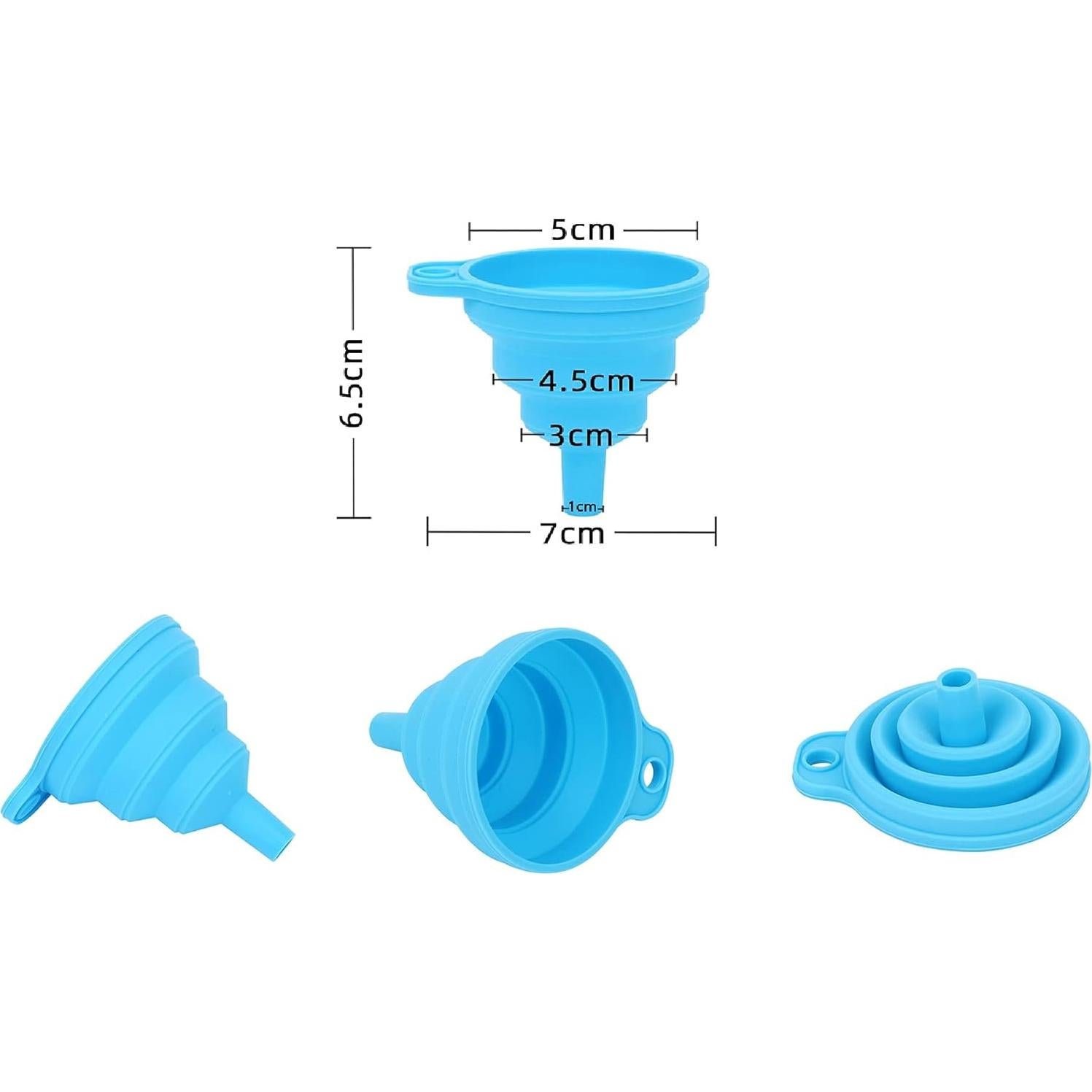 18 Bolsas de Squeeze Vacías HQLESHUI 30ml/50ml/100ml Viaje