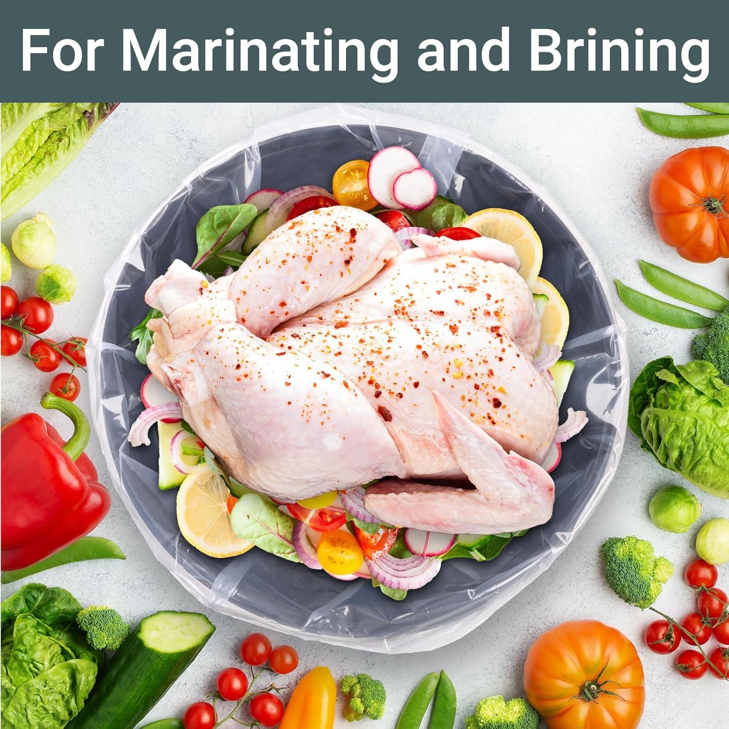 Bolsas forradas para cubos de 5 galones Belinlen - 12 unidades