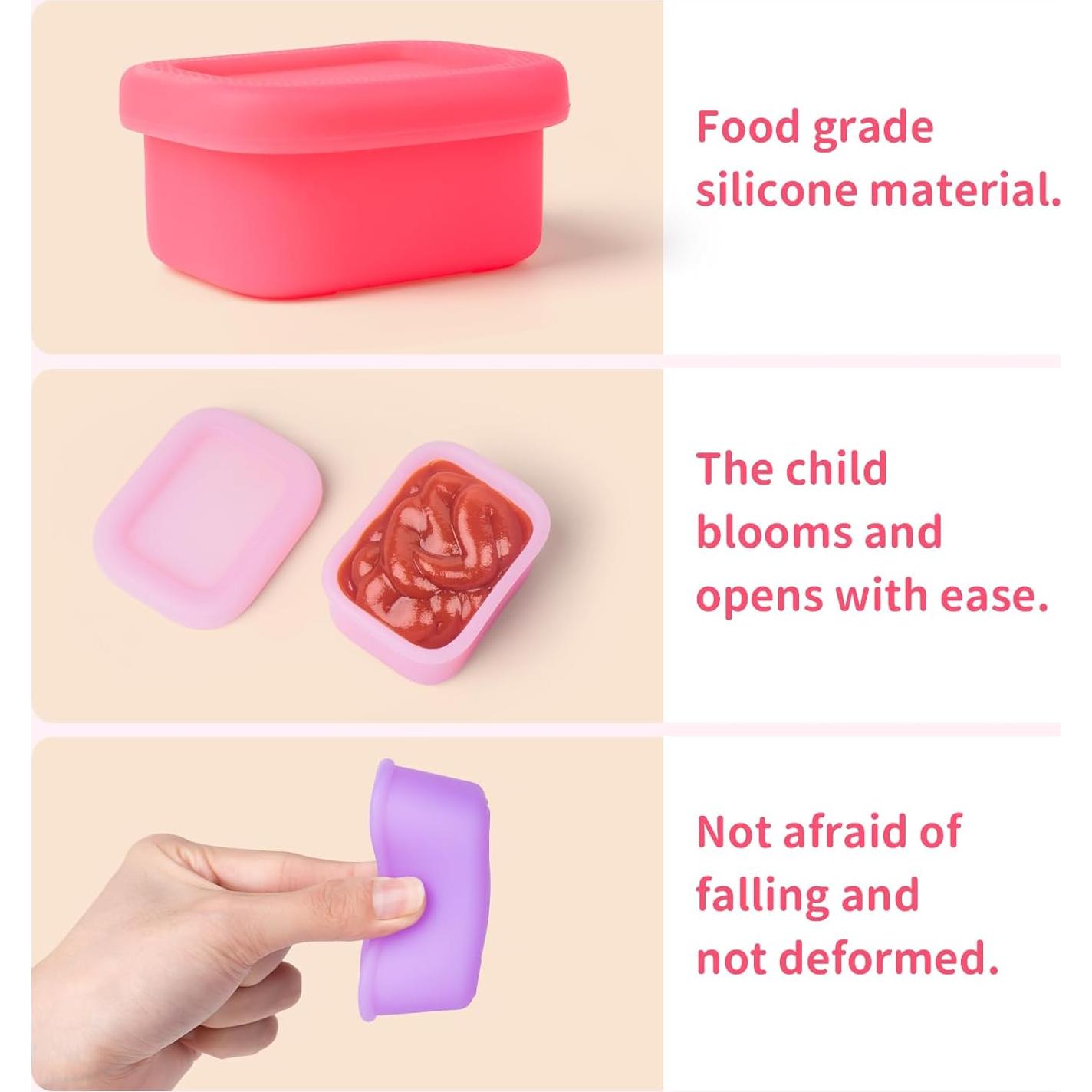 Contenedor de Aderezo MICEBAY 2 Paquetes Silicona 75 ml