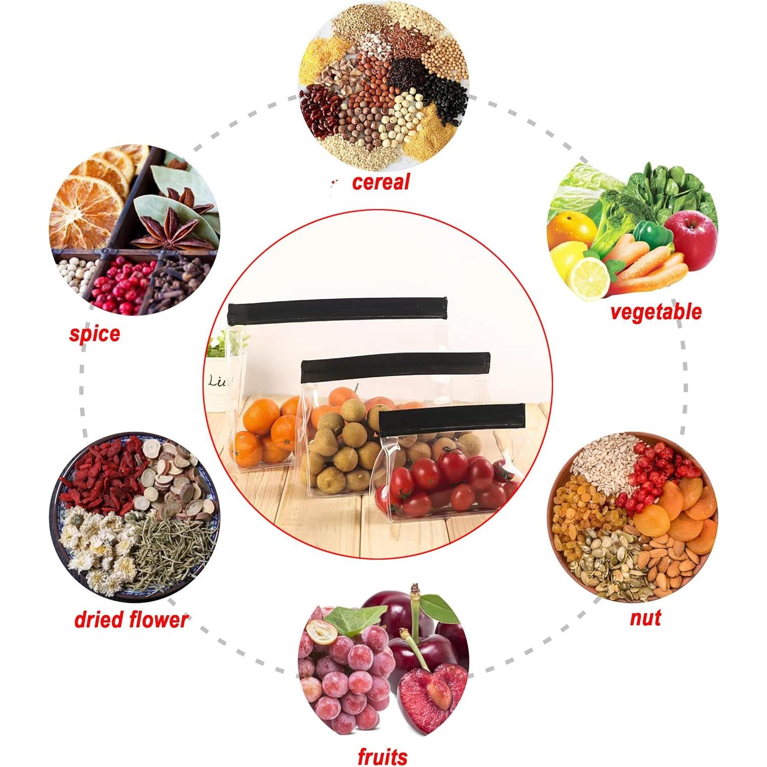 2PCS Bolsa de Almacenamiento de Hielo Reutilizable USEDGDIG