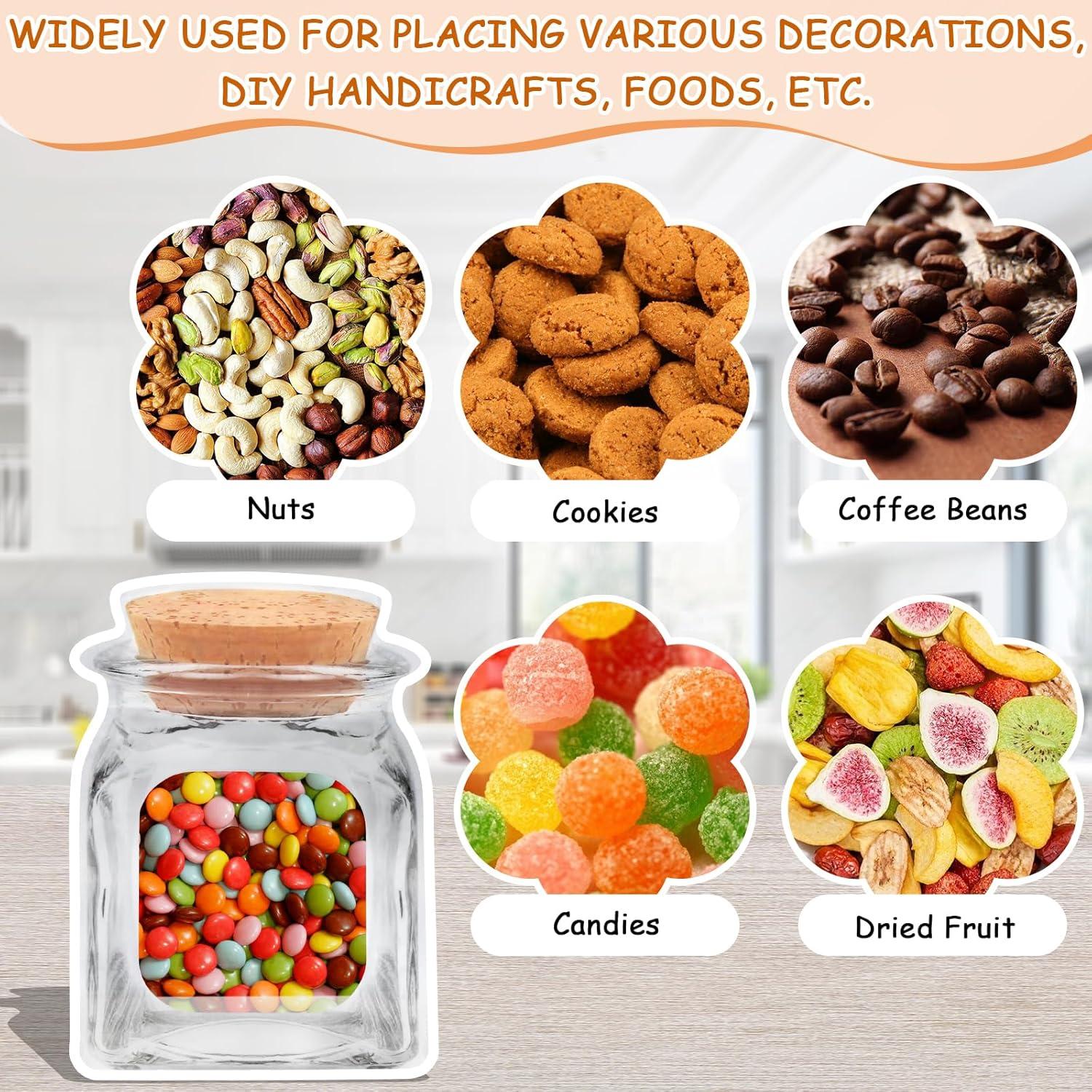 100 Bolsas Reutilizables para Tarros de Conserva Weiwei 14x20 cm