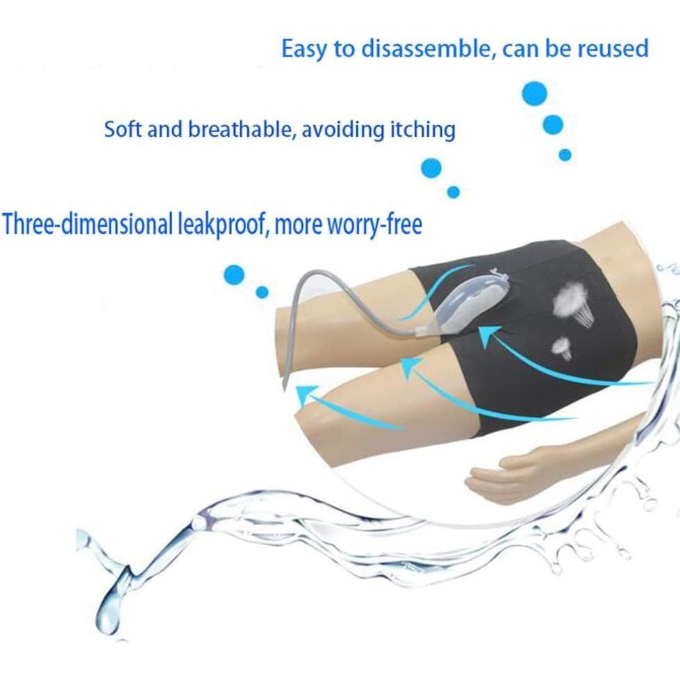 Bolsa de Orina Portátil para Hombres ALisasin Aliewin - L