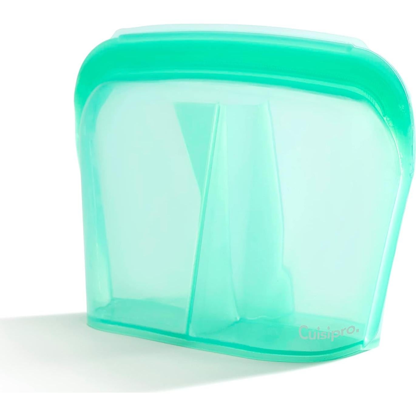 Bolsa Reutilizable de Silicona Cuisipro 44oz Verde 21.6x15.5cm