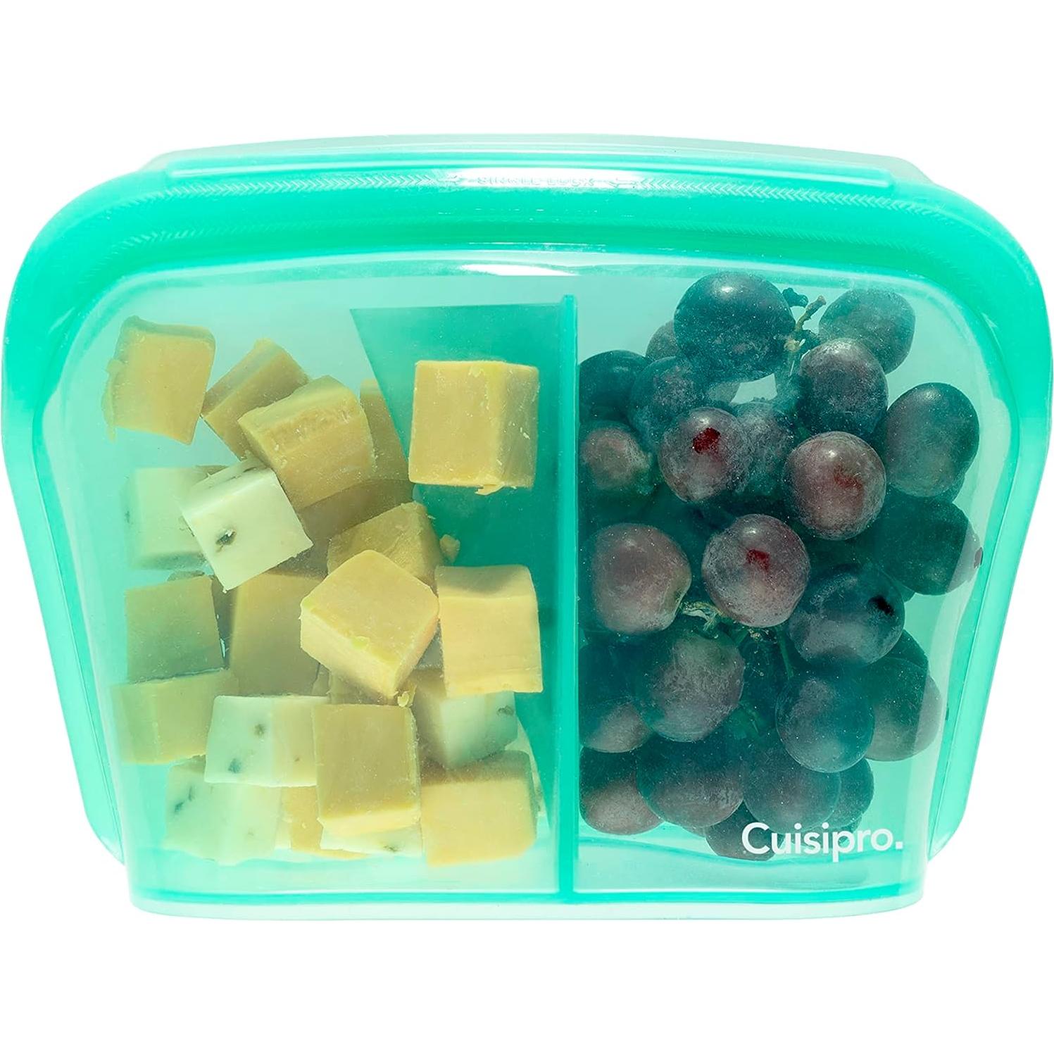 Bolsa Reutilizable de Silicona Cuisipro 44oz Verde 21.6x15.5cm