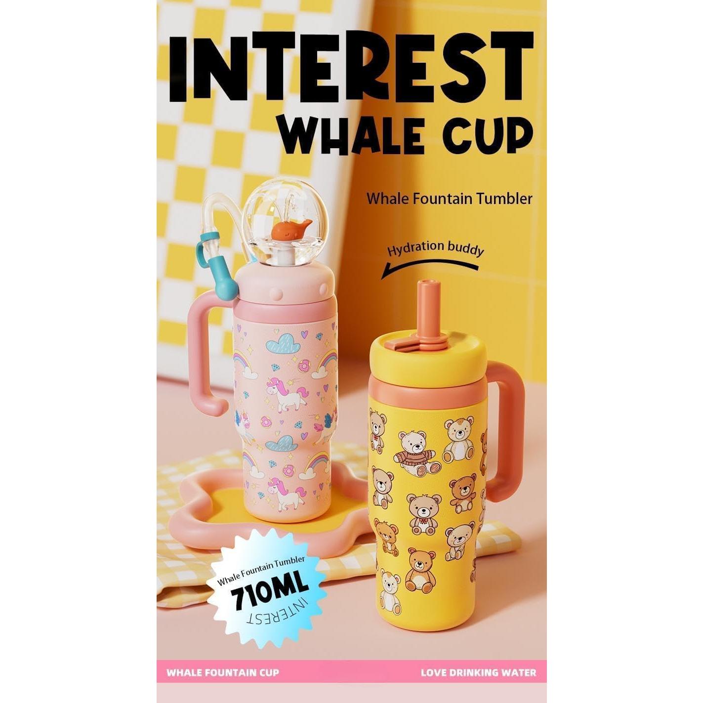 Vaso de Acero Inoxidable FRAGRANTGARDEN 710ml con Asa