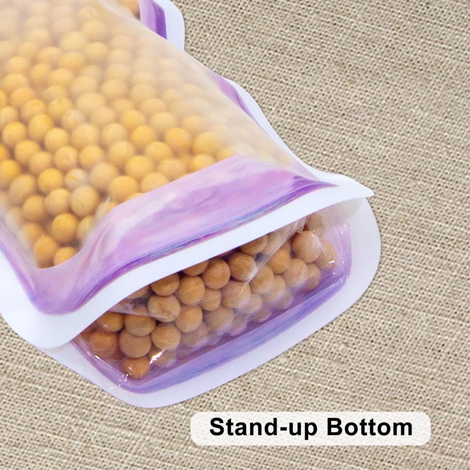 Bolsas Reutilizables BEIDYLL 40 Pcs con Cierre Hermético 368.5 g