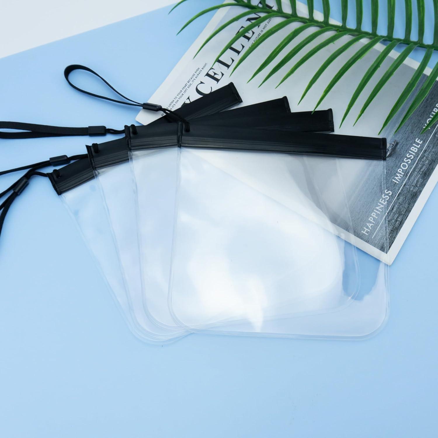 Bolsas Transparentes de Seguridad Quacc 4 PCS 20x20 cm Reutilizables