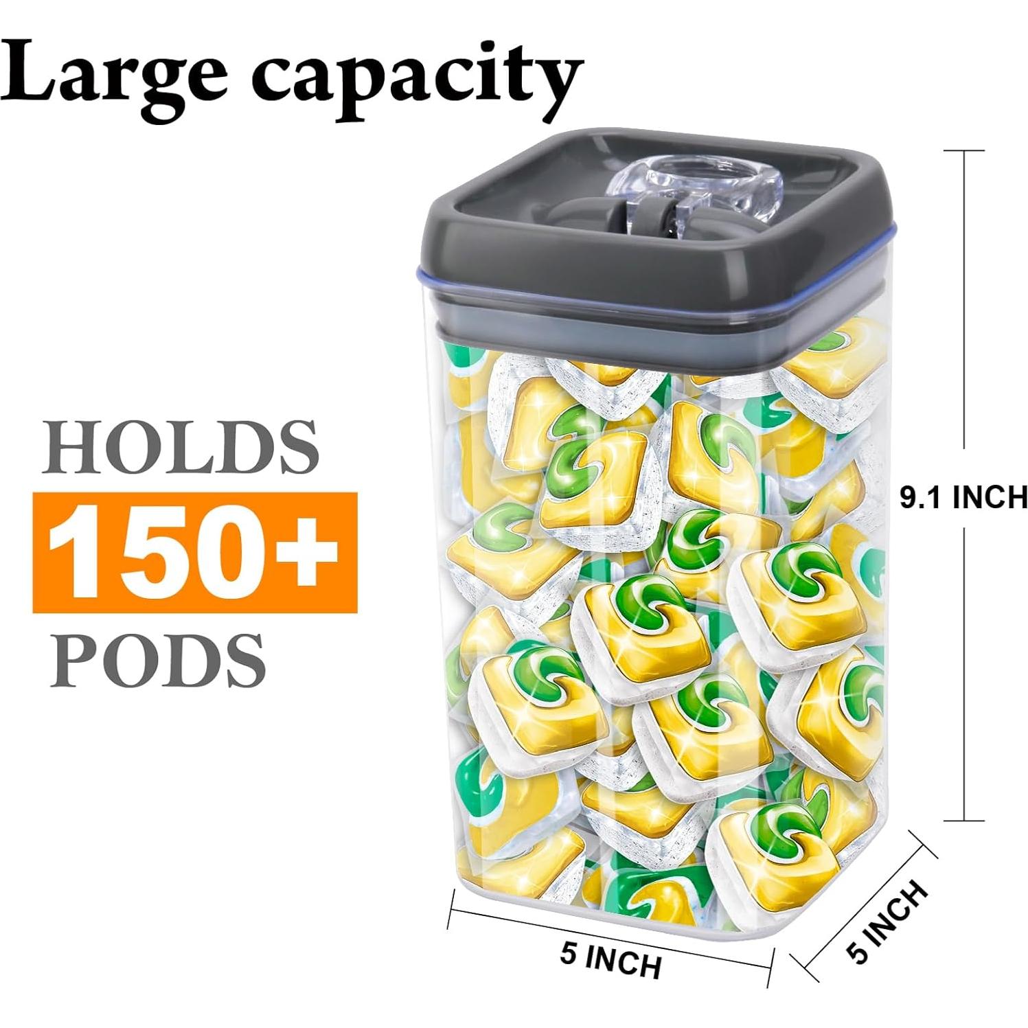 Contenedor Hermético Beccis 2.3L Transparente para Alimentos