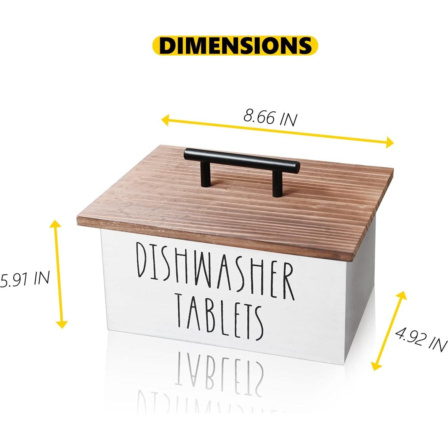 Contenedor de cápsulas para lavavajillas CHONIC 22x15x12.5cm